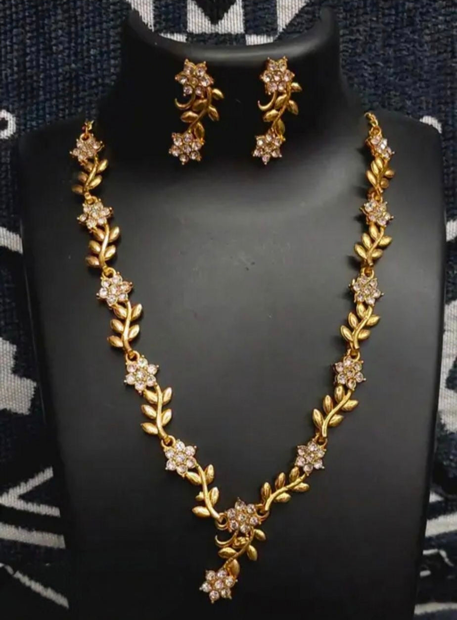 Latest Designer Jewellery Set | Festive Wear | Neck + Ear Set
