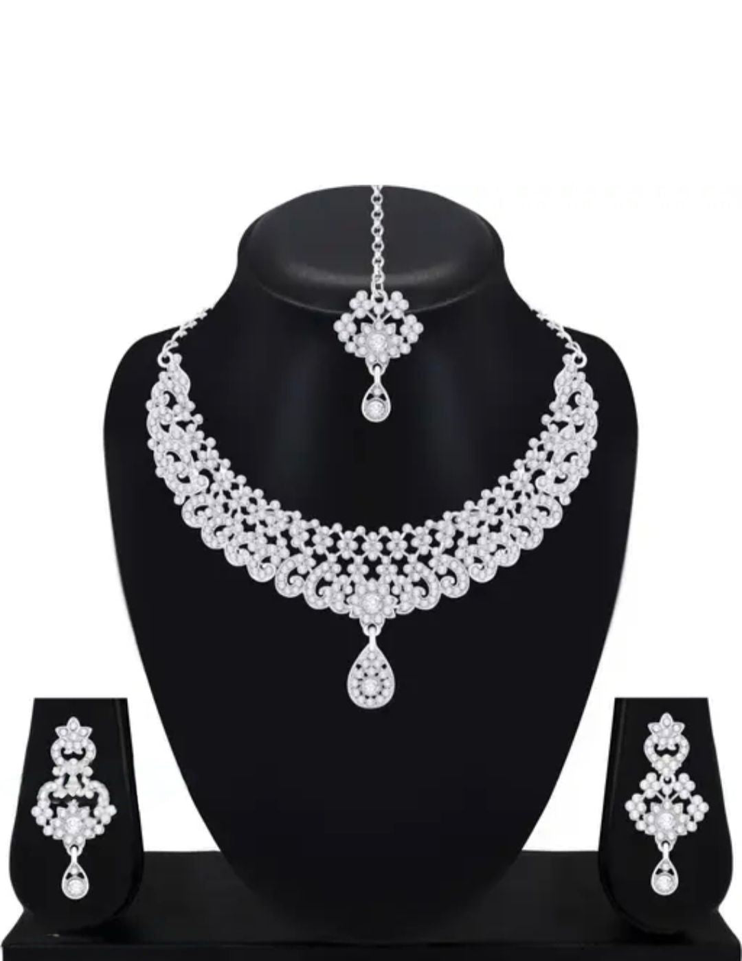 Graceful Rhodium Plated Jewellery | For Modern Looks