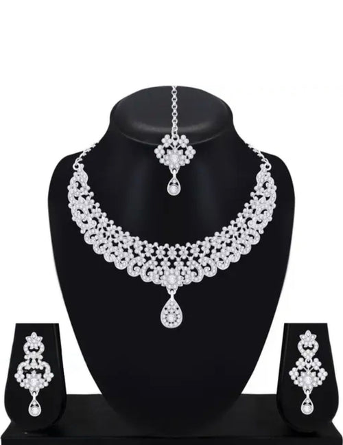 Graceful Rhodium Plated Jewellery | For Modern Looks