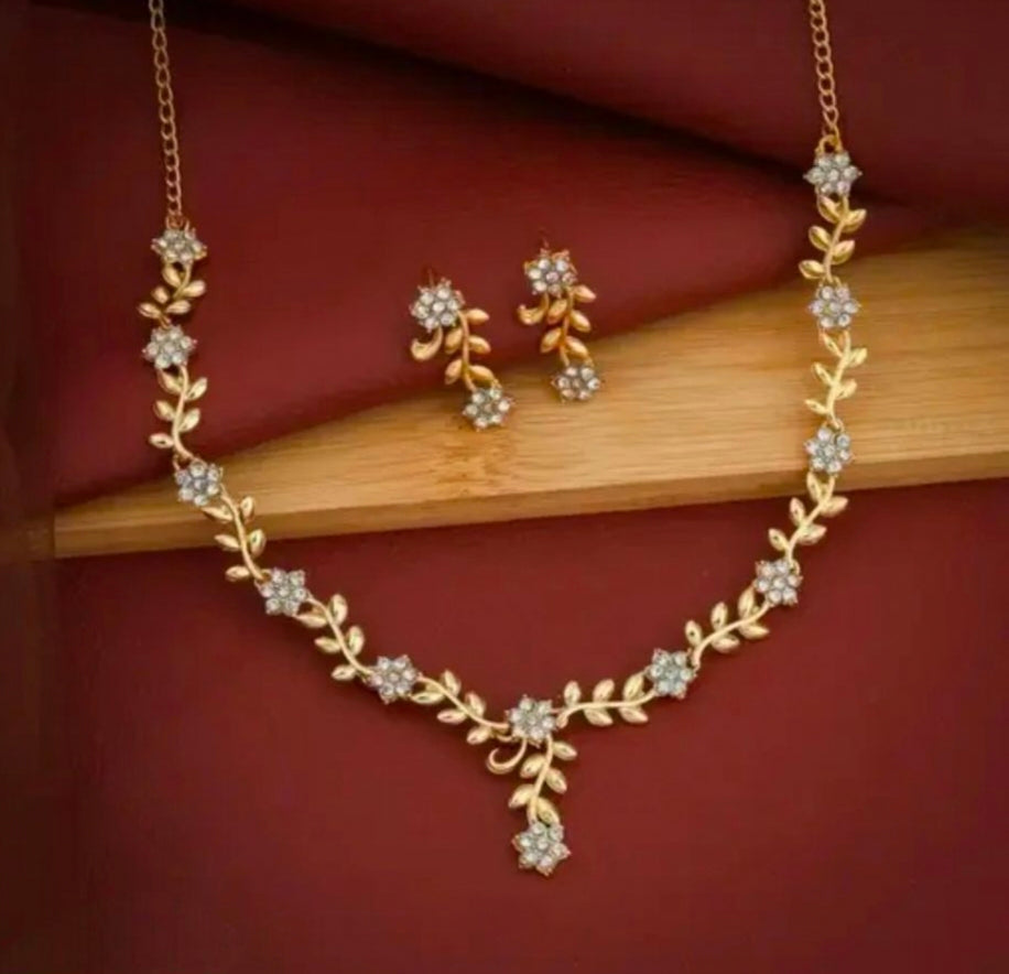 Latest Designer Jewellery Set | Festive Wear | Neck + Ear Set